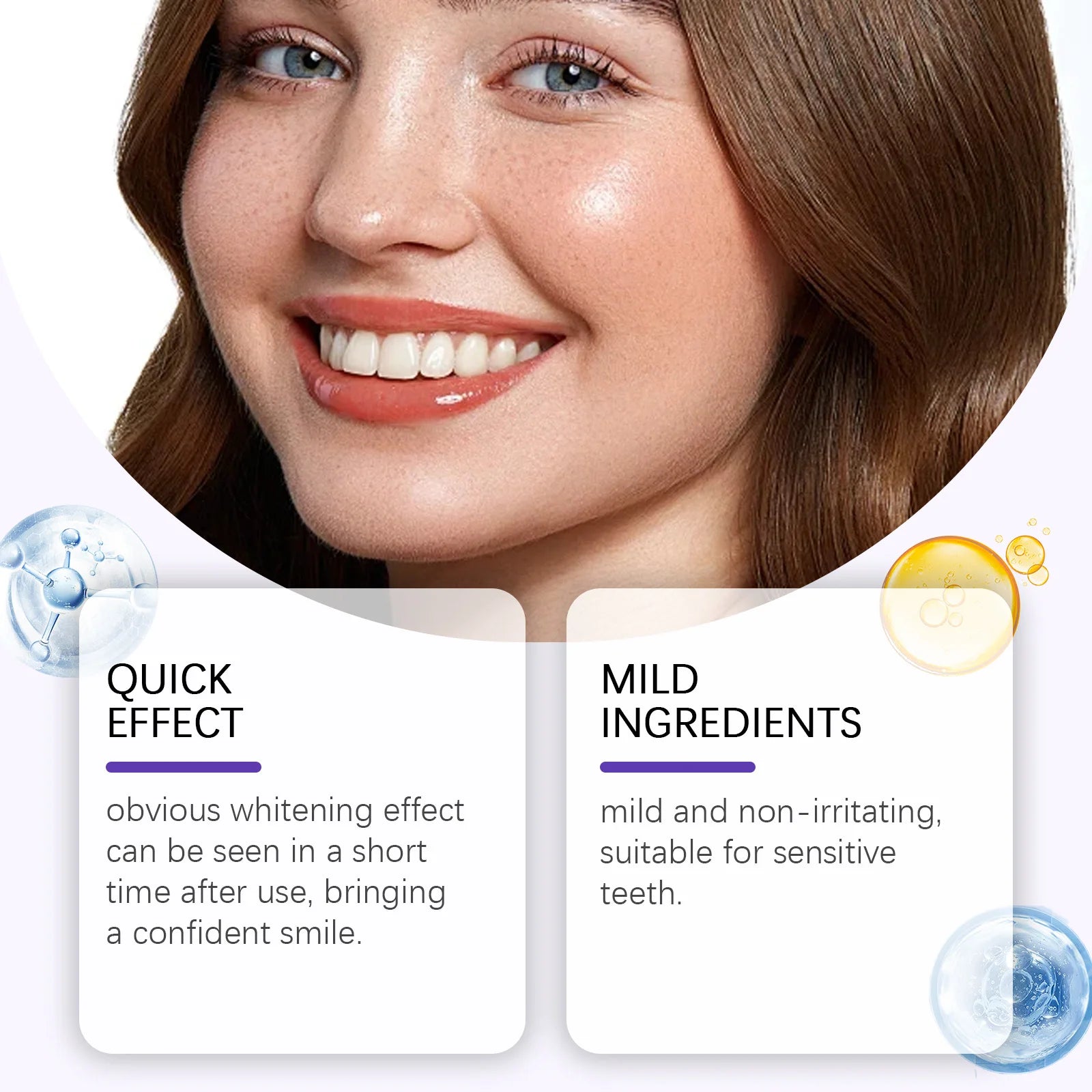 Purple Teeth Whitening Strips – Stain Removal & Care