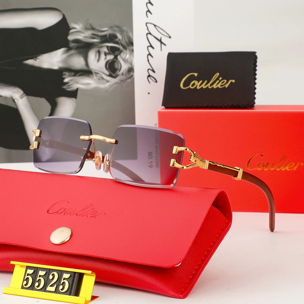Rectangle UV400 Fashion Sunglasses For Travel & Driving