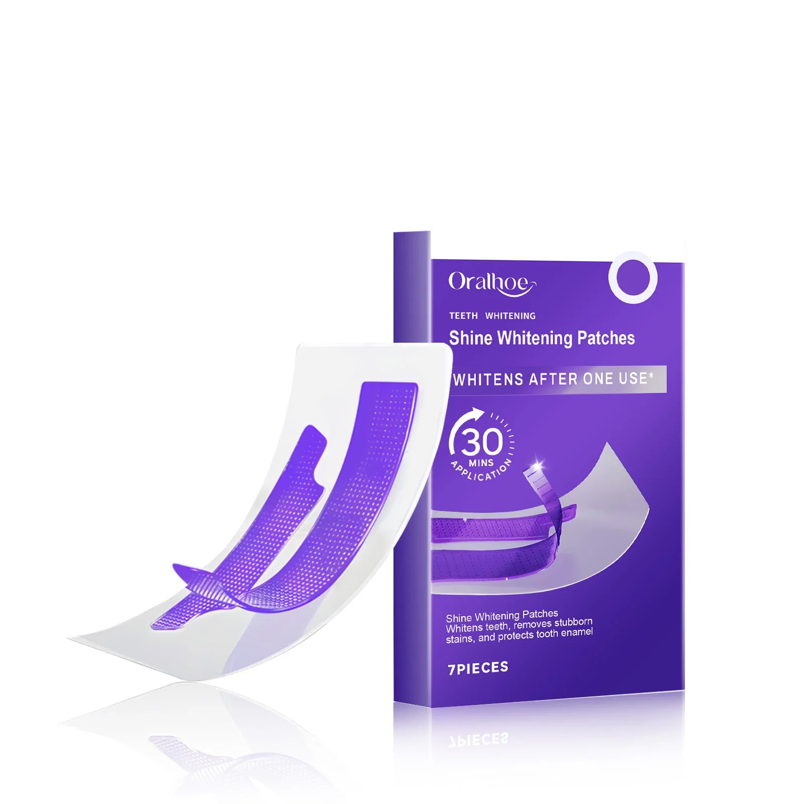 Purple Teeth Whitening Strips – Stain Removal & Care