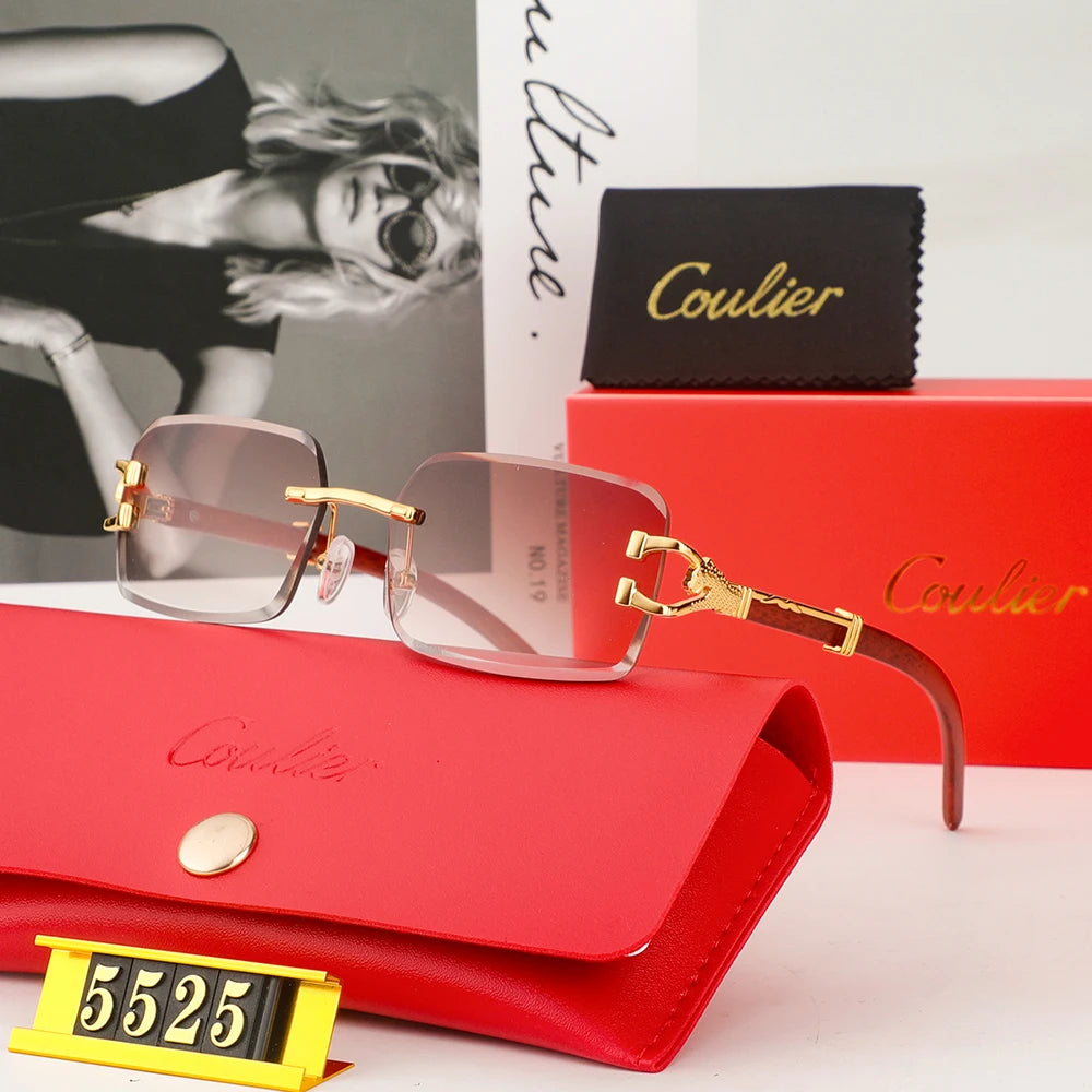 Rectangle UV400 Fashion Sunglasses For Travel & Driving