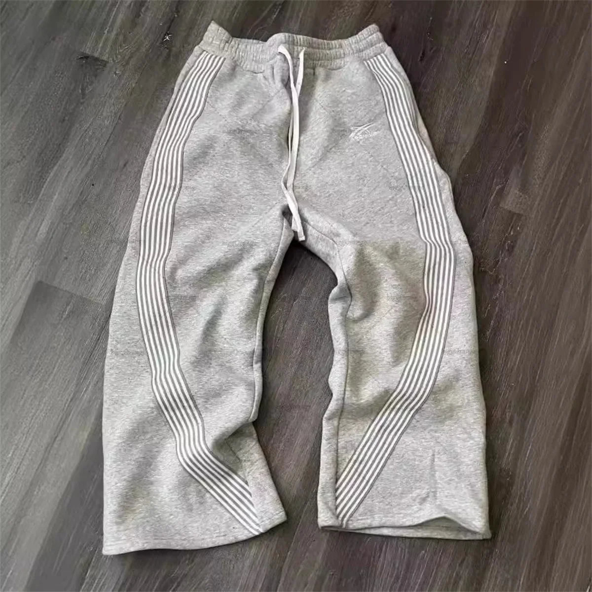 Camouflage Y2K Cargo Joggers With Drawstring Waist