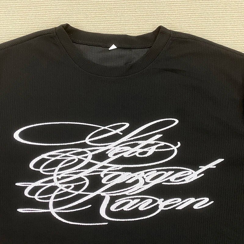 Men's Y2K Graphic Long Sleeve Streetwear T-Shirt