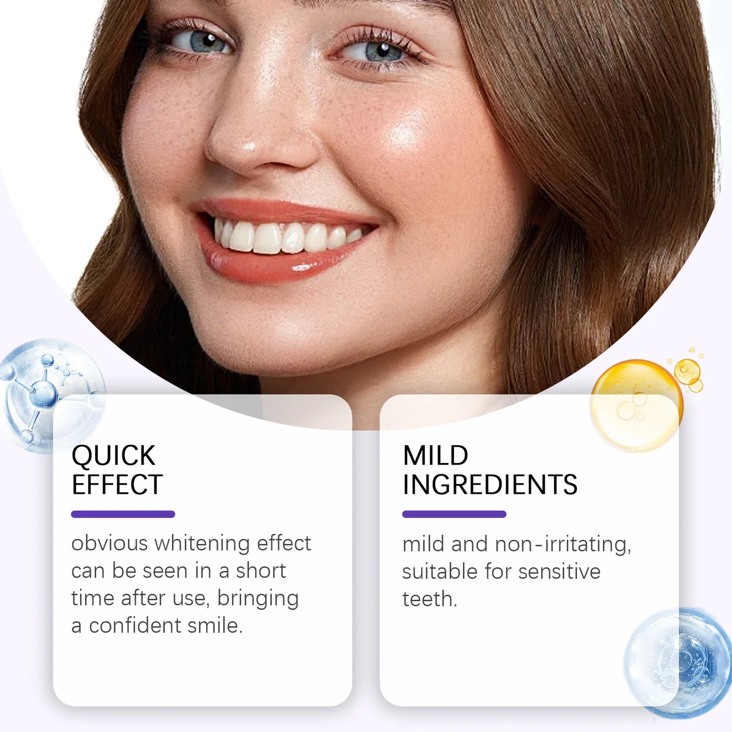 Purple Teeth Whitening Strips – Stain Removal & Care